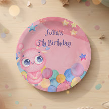 Cumpleaños de niños Monstruo Pequeño Lindo