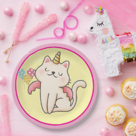 Plato De Papel cumpleaños de princesa
