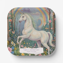 Cumpleaños de Rainbow Unicorn