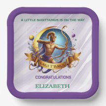 Cumpleaños de Sagitario de Lavanda y Verde para Be