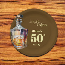 Cumpleaños de Whisky para Hombres de 50 años Perfe