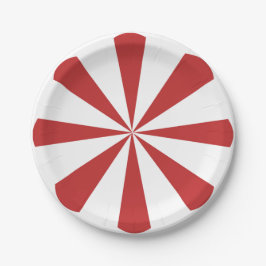 Plato De Papel Cumpleaños del carrusel