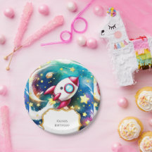 Cumpleaños del cohete Meteor Pastel