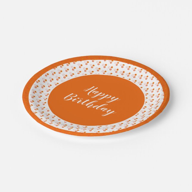 Plato De Papel Cumpleaños del diseñador (Angular)