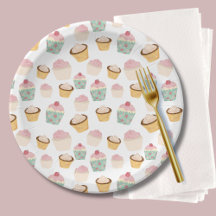 Cumpleaños del patrón del pastel