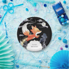 Plato De Papel Cumpleaños mágico de Fox