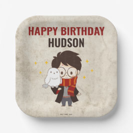 Plato De Papel Cumpleaños mágico del personaje de HARRY POTTER™