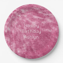 Cumpleaños rosa Glitzy Sparkle