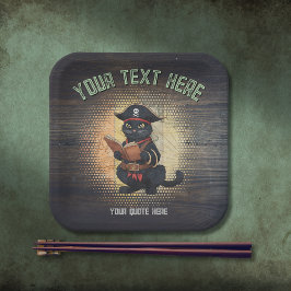 Plato De Papel Curiosos dictadores de gatos piratas misterios ant