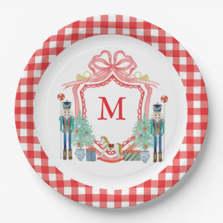 Plato De Papel Custom Christmas Party Plates