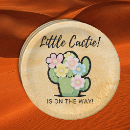 Plato De Papel Cuta pequeña cucta floral kawaii Baby Shower