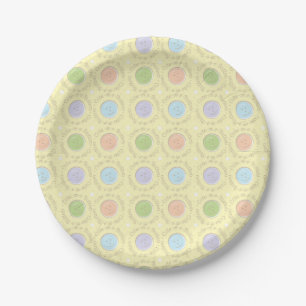 Plato De Papel Cute-as-a-Button