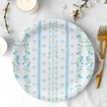 Plato De Papel Cute Blue Bow Boy Baby Shower<br><div class="desc">El Cute Blue Bow Boy Baby Shower Paper Plates evoca una sensación de nostalgia y elegancia intemporal, perfecta para familias que esperan ansiosamente la llegada de un pequeño paquete de alegría. Con una encantadora combinación de tonos azul verde y blanco, este artículo transporta a los huéspedes a una época pasada...</div>