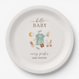 Plato De Papel Cute Boho Baby Clothes Baby Shower