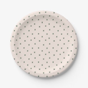 Plato De Papel Cute Cactus