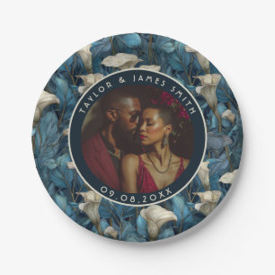 Plato De Papel Cute Calle Lilies Plates Para La Fiesta De La Bach