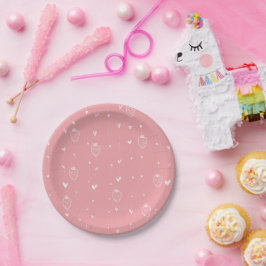 Plato de papel Cute Fresi `placas de papel