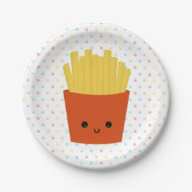 Cute Kawaii Patatas fritas francesas