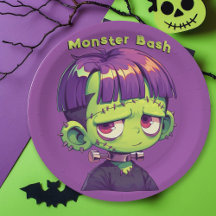 Cute Kid Frankenstein Halloween