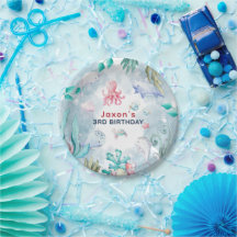Cute Kids Watercolor Under Sea Birthday Party