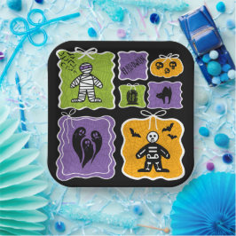 Plato De Papel Cute Mommy Coquette Halloween 