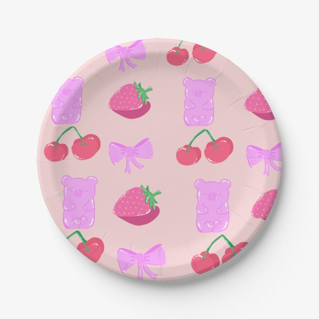 Plato De Papel cute plate (Anverso)