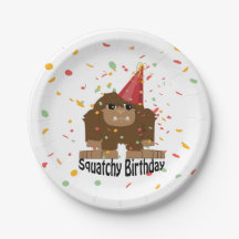 Cute Squatchy Birthday Bigfoot