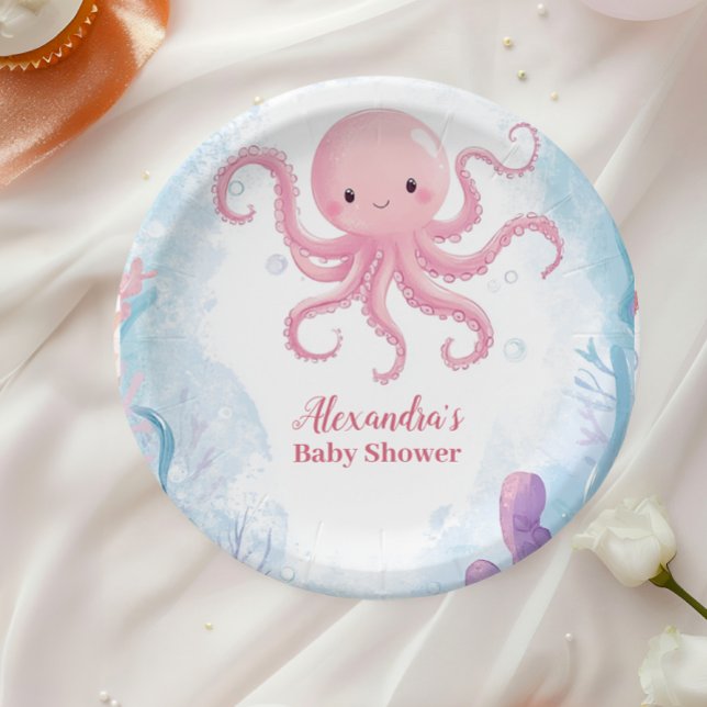 Plato De Papel Cute Under the Sea (Subido por el creador)