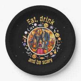 Plato De Papel Da miedo