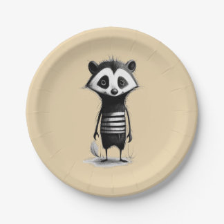 Plato De Papel Dachs badger