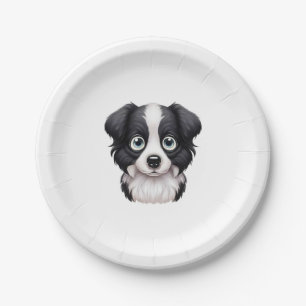 Plato De Papel Dachshund de popa baja - Dachshun en miniatura súp