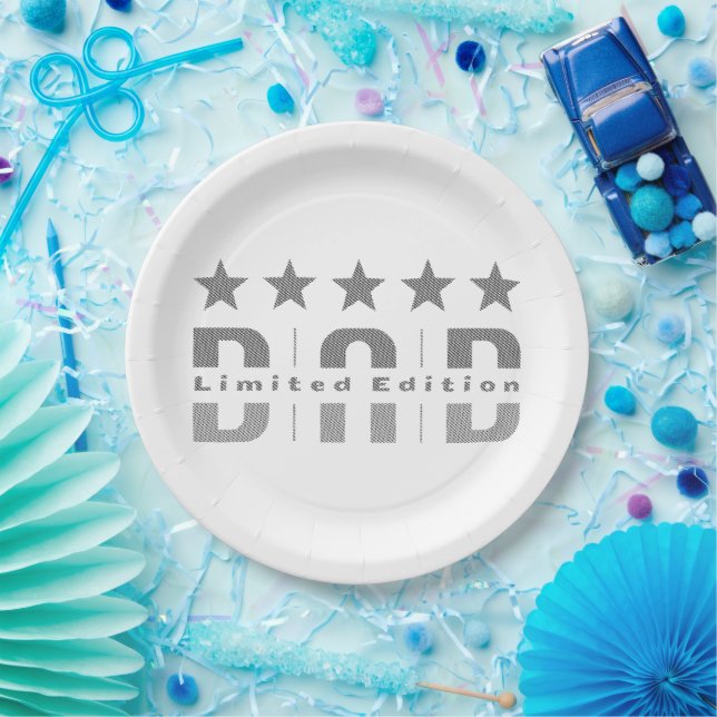 Plato De Papel Dad Limited Edition (Fiesta)