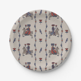 Plato De Papel Dala B - Placas de papel redondo