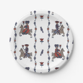 Plato De Papel Dala W - Placas redondas de papel