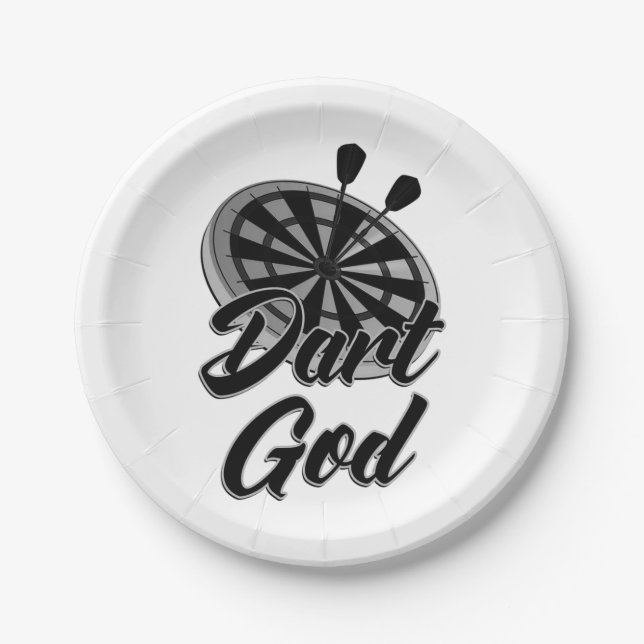 Plato De Papel Dart God (Anverso)