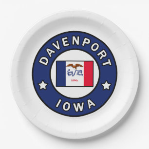 Plato De Papel Davenport Iowa