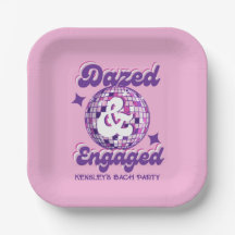 Dazed & Engered Retro Disco Bachelorette Party