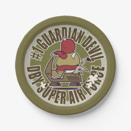 Plato De Papel DBY Super Air Force Camp