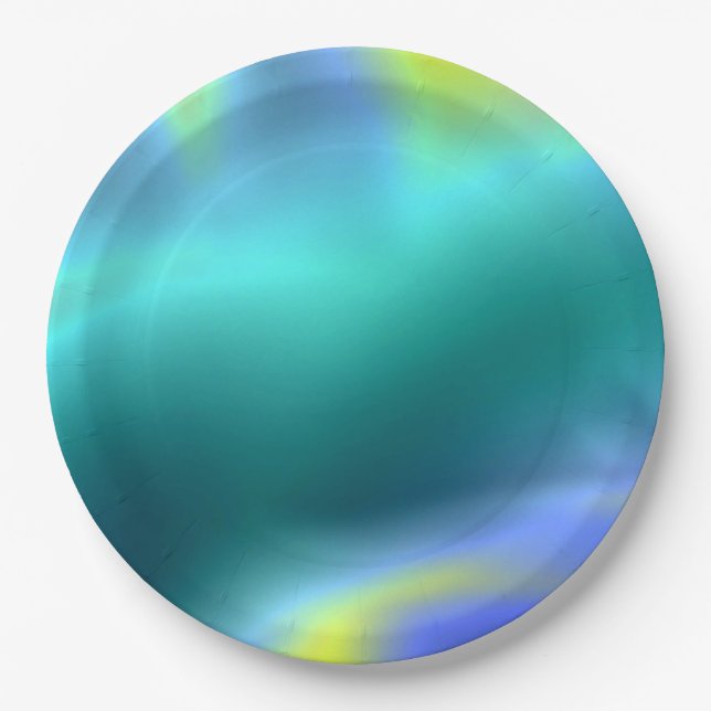 Plato de papel de agua luminoso (Anverso)