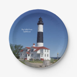 Plato de papel de Big Sable Point Lighthouse