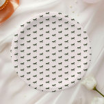 Plato De Papel De camino al Altar Kentucky Derby Bridal Shower<br><div class="desc">Añada un toque de elegancia sureña a su celebración con nuestro "Off" a las Placas de papel de ducha del derby Altar Kentucky. Estos platos, con un encantador motivo de caballo rodeado de delicadas rosas rosas y acentos verde oliva, complementan perfectamente una ducha de matrimonio inspirada en Derby. La paleta...</div>