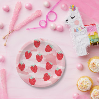 Plato de papel de cumpleaños