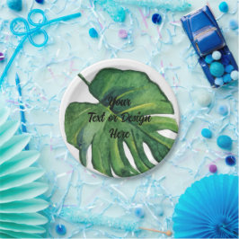 Plato de Papel de Jardín