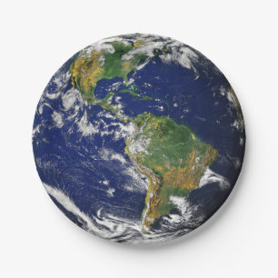 Plato De Papel ~ de la TIERRA del PLANETA (Sistema Solar)