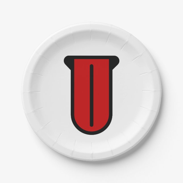 Plato De Papel 👅 de lengua larga (Anverso)