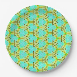 Plato de papel de panal atómico