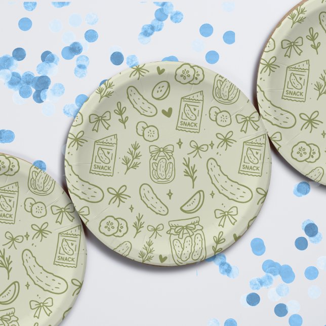 Plato de Papel de Pepino en Vinagre (Subido por el creador)