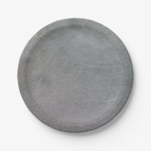 Plato de papel de reino de fantasía de metal falso