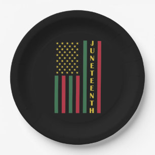 Plato De Papel Decimoctava celebración de la libertad de Estados