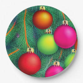 Plato De Papel Deck the Halls